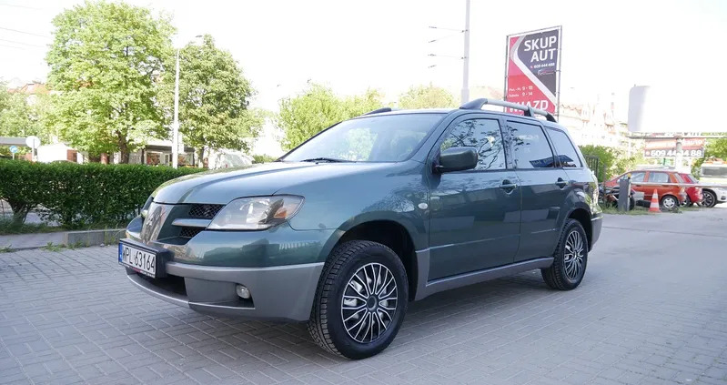 mitsubishi Mitsubishi Outlander cena 11990 przebieg: 220000, rok produkcji 2004 z Lędziny